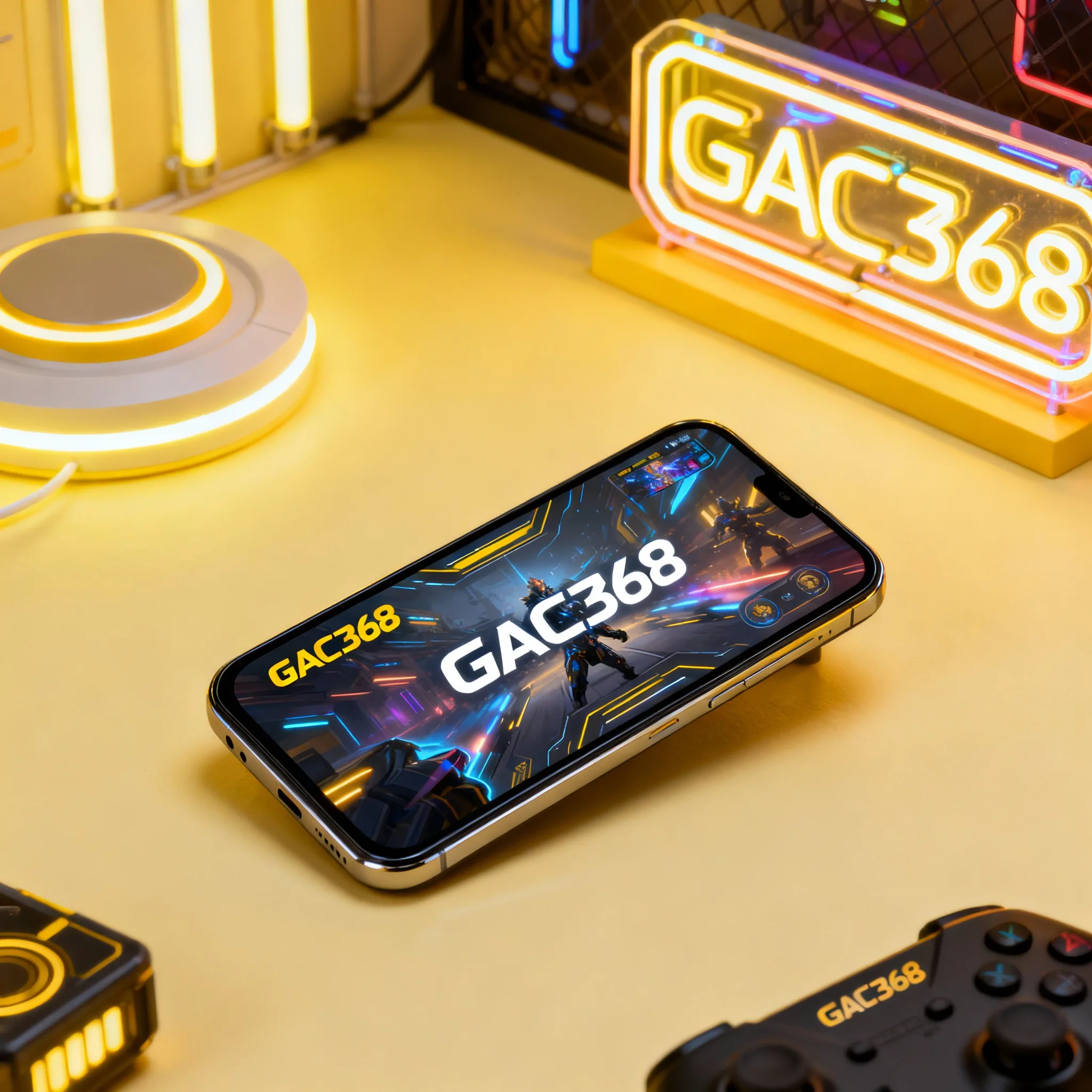 infografis fitur unggulan GAC368 Official RTP live 98%+ dan provider game 2025